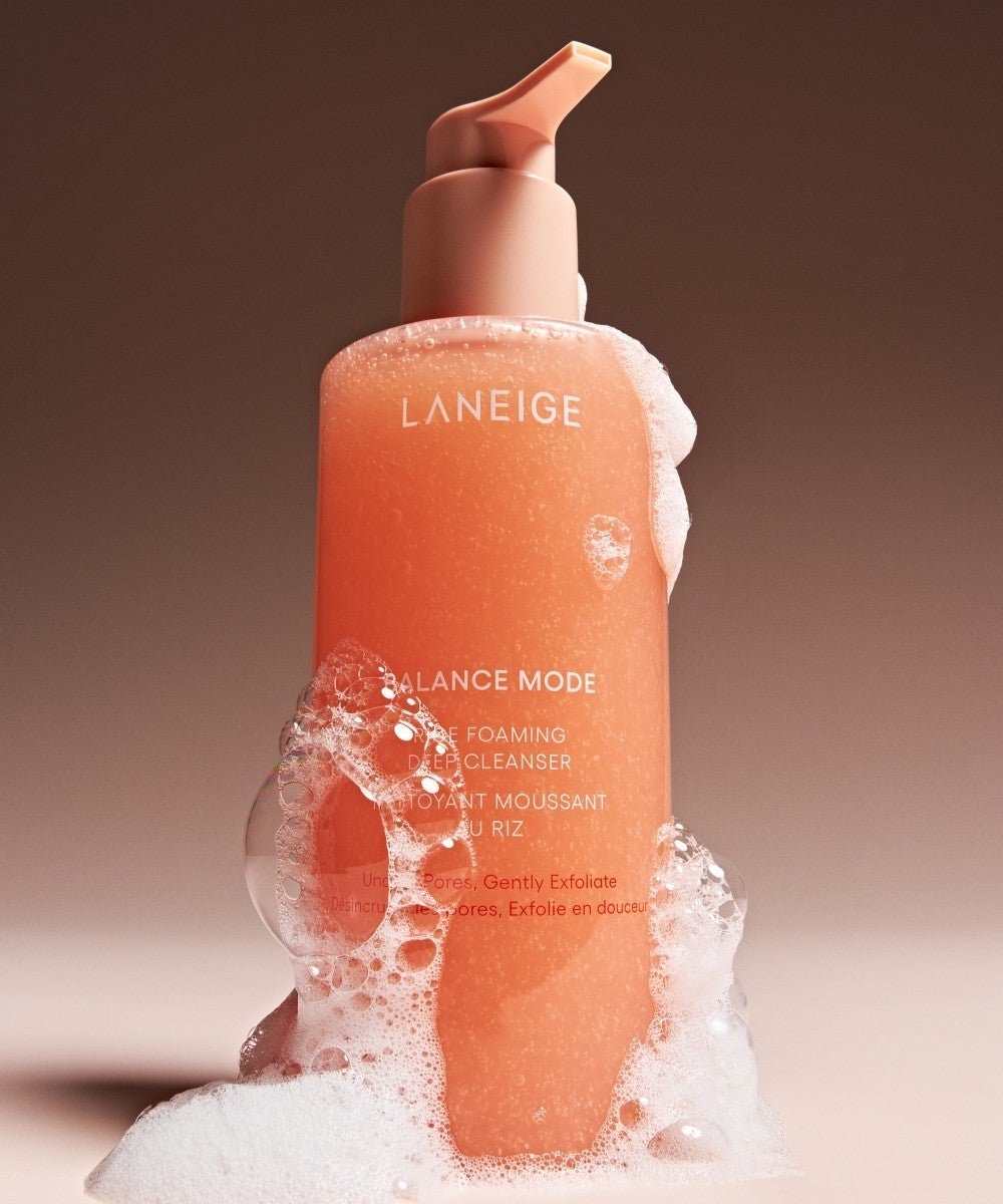 LANEIGE Balance Mode Rice Foaming Deep Cleanser, vue 5