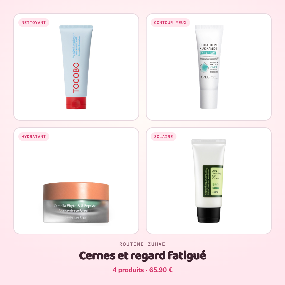Zuhae Routine contour des yeux