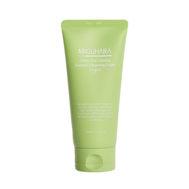 MIGUHARA Green Tea Calming Essence Cleansing Foam Origin