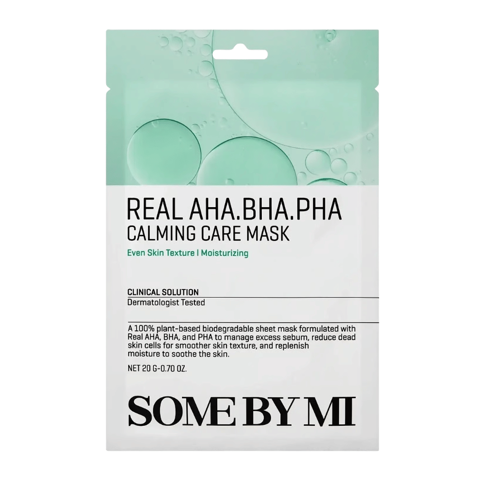 SOME BY MI Real AHA BHA PHA Calming Care Mask